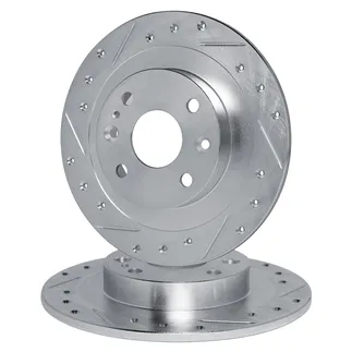 R1 Concepts WGPN1-31076 Brake Rotor- D/S - Silver